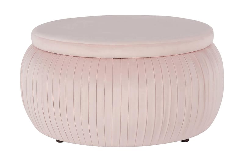 Sittpuff Sapphire Rosa - Sittmöbler med förvaring - Sittpuff