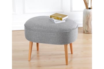 Sittpuff Simsbury 63 cm - Grå - Möbler - Fåtölj & stolar - Pall & puff - Sittpuff