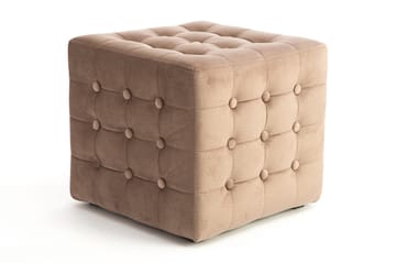 Sittpuff Soignies - Beige - Möbler - Fåtölj & stolar - Pall & puff - Sittpuff