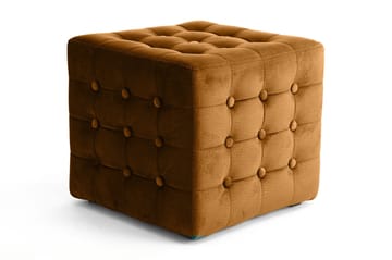 Sittpuff Soignies - Gul - Möbler - Fåtölj & stolar - Pall & puff - Sittpuff