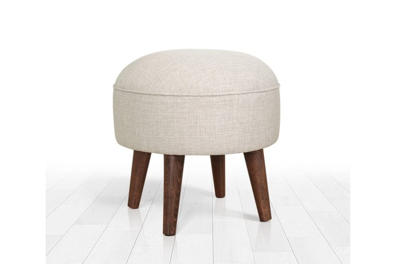 Sittpuff Taree 45 cm - Beige - Möbler - Fåtölj & stolar - Pall & puff - Sittpuff