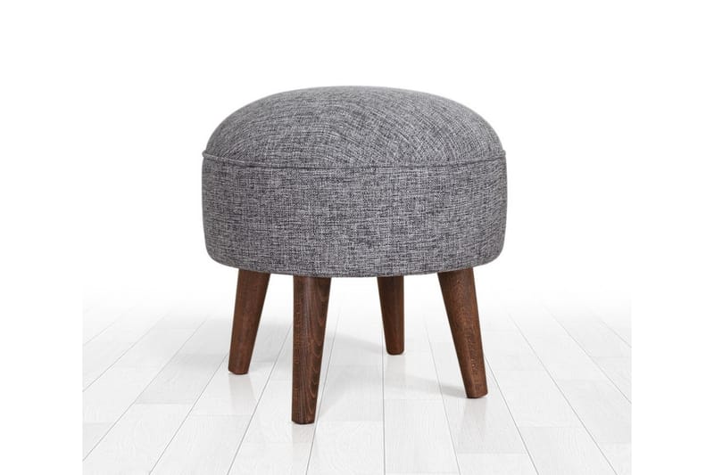 Sittpuff Taree 45 cm - Grå - Möbler - Fåtölj & stolar - Pall & puff - Sittpuff