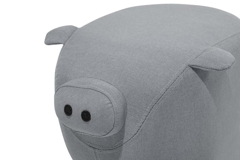Sittpuff Piggy 50 cm - Grå - Möbler - Fåtölj & stolar - Pall & puff - Sittpuff