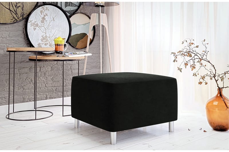 Skatteg Puff - Svart - Möbler - Fåtölj & stolar - Pall & puff - Sittpuff