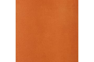 Sittpuff Sophia Orange/guld - Orange/guld - Möbler - Fåtölj & stolar - Pall & puff - Sittpuff