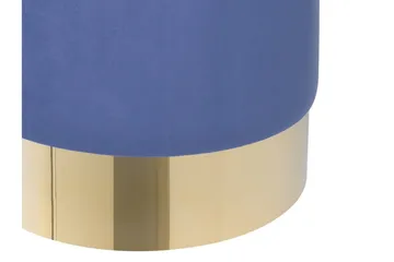 Sophia Sittpuff 39 cm - Blå - Möbler - Fåtölj & stolar - Pall & puff - Sittpuff