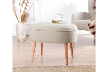 Sparks Sittpuff 63 cm - Beige - Möbler - Fåtölj & stolar - Pall & puff - Sittpuff