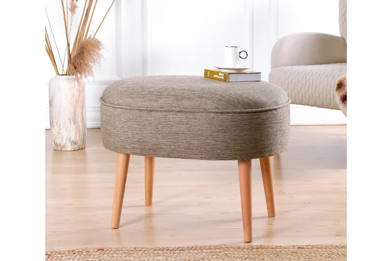 Sparks Sittpuff 63 cm - Brun - Möbler - Fåtölj & stolar - Pall & puff - Sittpuff