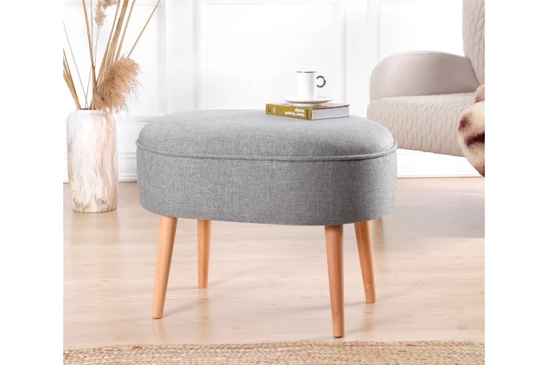 Sparks Sittpuff 63 cm - Grå - Möbler - Fåtölj & stolar - Pall & puff - Sittpuff