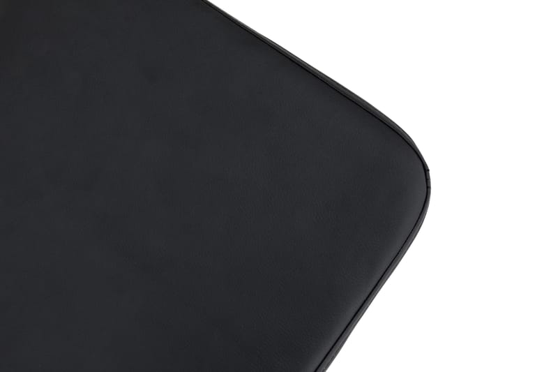 Square Pall Läder - Svart - Möbler - Fåtölj & stolar - Pall & puff - Sittpuff