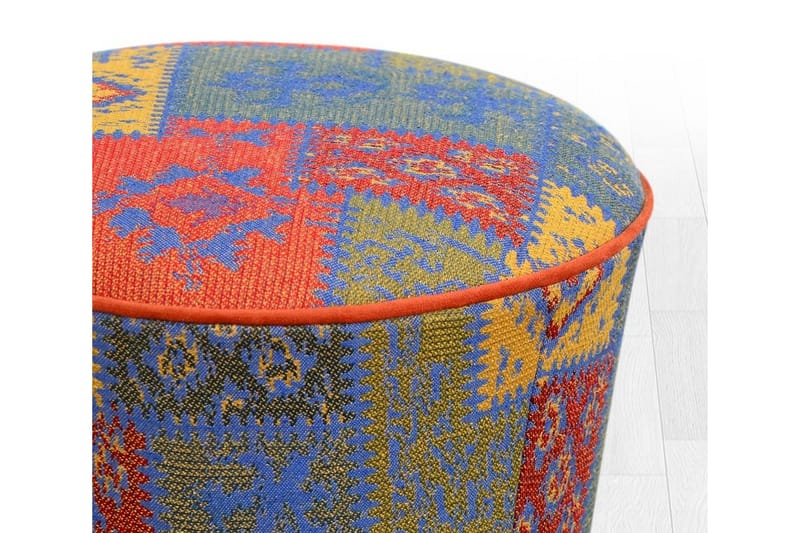 Sweetwater Sittpuff 42 cm - Röd/Blå - Möbler - Fåtölj & stolar - Pall & puff - Sittpuff