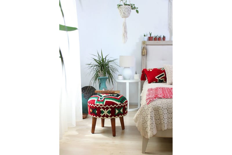 Tarrytown Sittpuff 46 cm - Flerfärgad - Möbler - Fåtölj & stolar - Pall & puff - Sittpuff