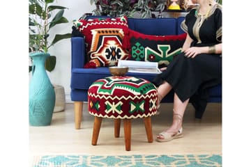 Tarrytown Sittpuff 46 cm - Flerfärgad - Möbler - Fåtölj & stolar - Pall & puff - Sittpuff