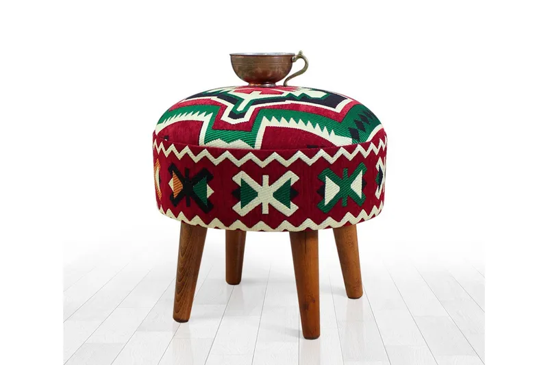 Tarrytown Sittpuff 46 cm, Flerfärgad