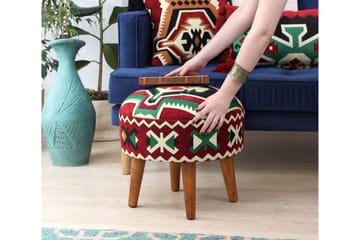 Tarrytown Sittpuff 46 cm - Flerfärgad - Möbler - Fåtölj & stolar - Pall & puff - Sittpuff