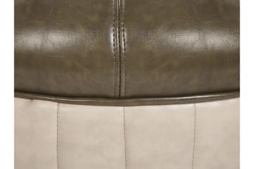 Tartaruga Sittpuff - Konstläder/Grön/Beige - Möbler - Fåtölj & stolar - Pall & puff - Sittpuff