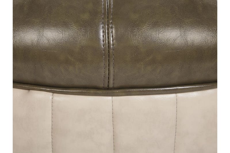 Tartaruga Sittpuff - Konstläder/Grön/Beige - Möbler - Fåtölj & stolar - Pall & puff - Sittpuff