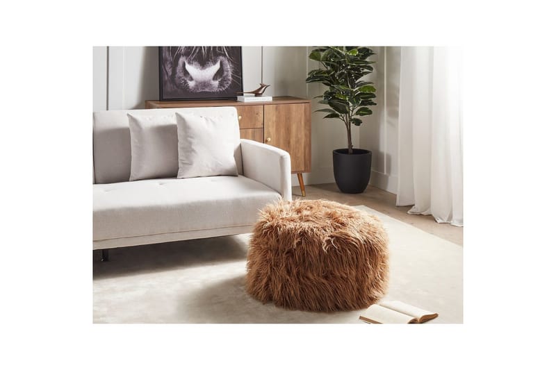 Sittpuff Tukki Brun - Brun - Möbler - Fåtölj & stolar - Pall & puff - Sittpuff