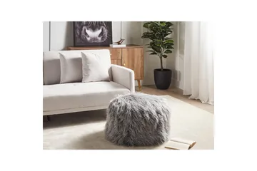 Sittpuff Tukki Grå - Grå - Möbler - Fåtölj & stolar - Pall & puff - Sittpuff