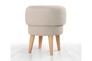 Veccio Sittpuff 47 cm - Beige - Möbler - Fåtölj & stolar - Pall & puff - Sittpuff