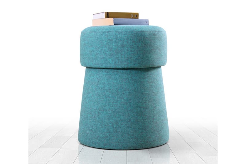 Waterford Sittpuff 40 cm - Blå - Möbler - Fåtölj & stolar - Pall & puff - Sittpuff