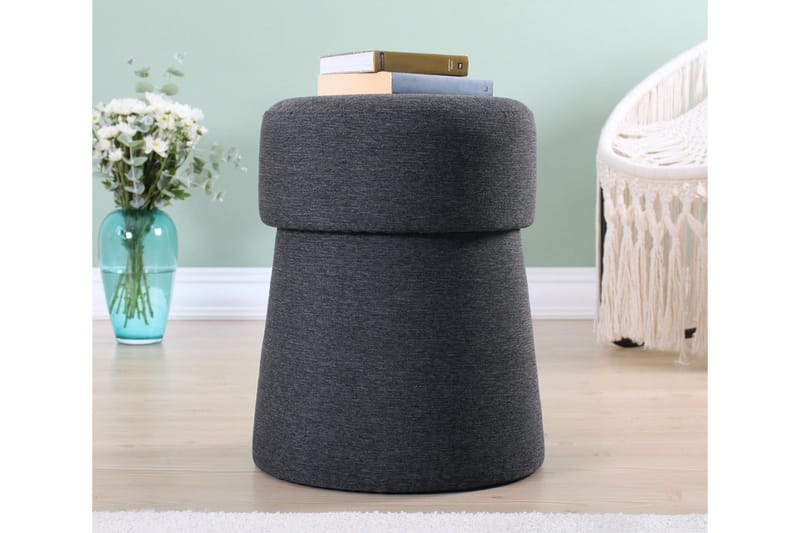 Waterford Sittpuff 40 cm - Grå - Möbler - Fåtölj & stolar - Pall & puff - Sittpuff