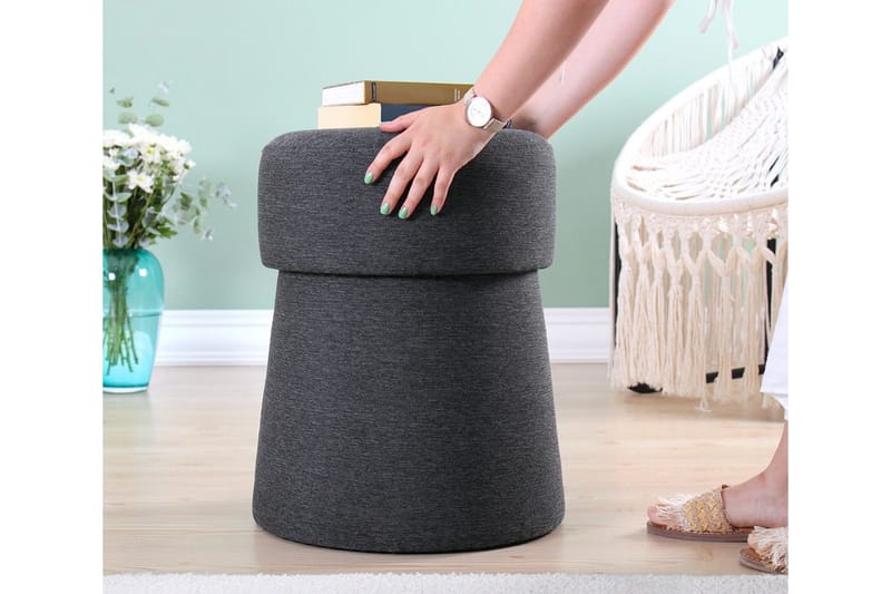 Waterford Sittpuff 40 cm - Grå - Möbler - Fåtölj & stolar - Pall & puff - Sittpuff