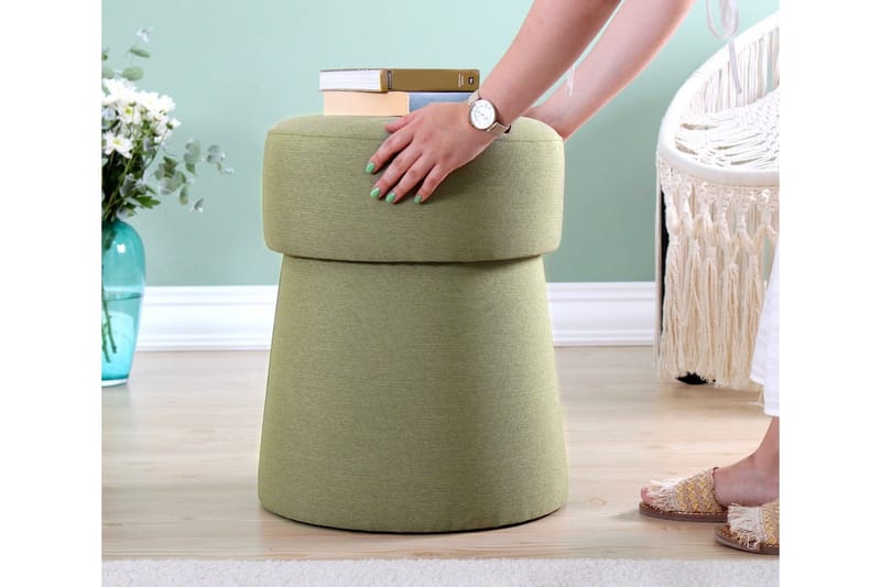 Waterford Sittpuff 40 cm - Grön - Möbler - Fåtölj & stolar - Pall & puff - Sittpuff