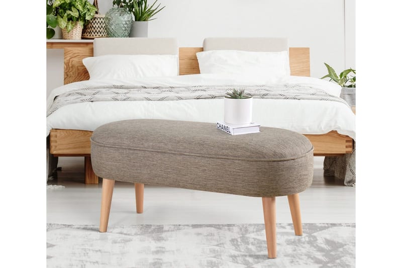 Werribee Sittpuff 100 cm - Brun - Möbler - Fåtölj & stolar - Pall & puff - Sittpuff