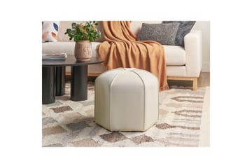 Sittpuff Wishek Beige - Beige - Möbler - Fåtölj & stolar - Pall & puff - Sittpuff