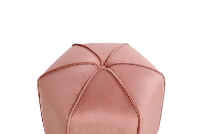 Sittpuff Wishek Rosa - Rosa - Möbler - Fåtölj & stolar - Pall & puff - Sittpuff