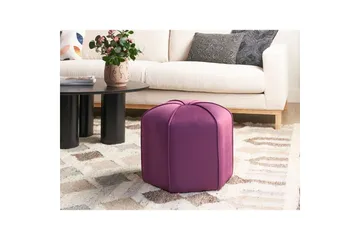 Sittpuff Wishek Violett - Violett - Möbler - Fåtölj & stolar - Pall & puff - Sittpuff