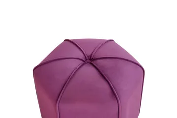 Sittpuff Wishek Violett - Violett - Möbler - Fåtölj & stolar - Pall & puff - Sittpuff