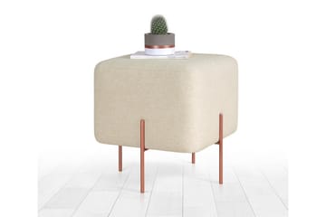 Yellowknife Sittpuff 40 cm - Beige - Möbler - Fåtölj & stolar - Pall & puff - Sittpuff