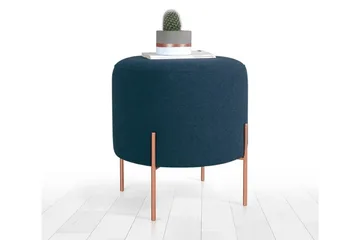 Yellowknife Sittpuff 40 cm - Blå - Möbler - Fåtölj & stolar - Pall & puff - Sittpuff