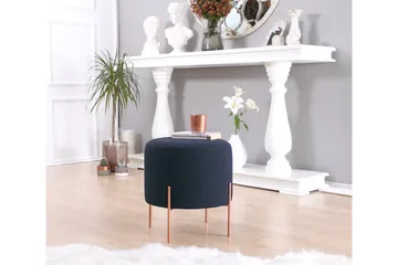 Yellowknife Sittpuff 40 cm - Blå - Möbler - Fåtölj & stolar - Pall & puff - Sittpuff