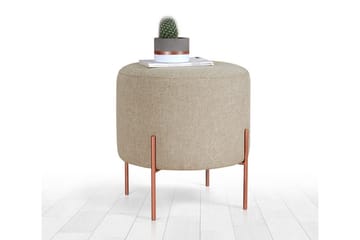Yellowknife Sittpuff 40 cm - Brun - Möbler - Fåtölj & stolar - Pall & puff - Sittpuff