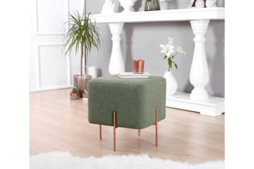 Yellowknife Sittpuff 40 cm - Grön - Möbler - Fåtölj & stolar - Pall & puff - Sittpuff