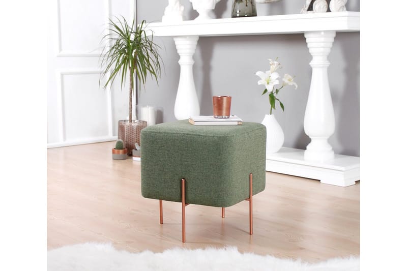 Yellowknife Sittpuff 40 cm - Grön - Möbler - Fåtölj & stolar - Pall & puff - Sittpuff