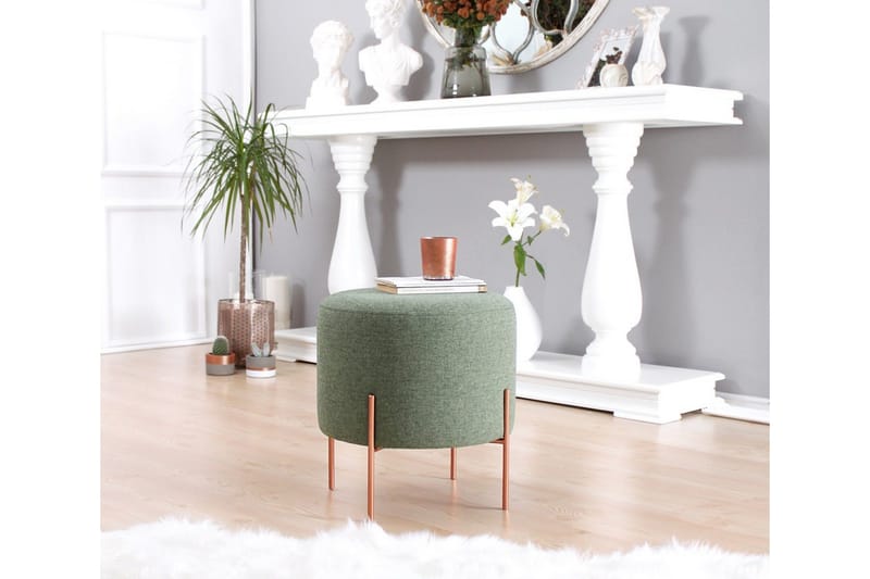 Yellowknife Sittpuff 40 cm - Grön - Möbler - Fåtölj & stolar - Pall & puff - Sittpuff