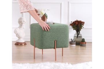 Yellowknife Sittpuff 40 cm - Grön - Möbler - Fåtölj & stolar - Pall & puff - Sittpuff