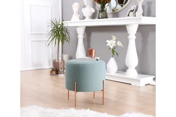 Yellowknife Sittpuff 40 cm - Havsgrön - Möbler - Fåtölj & stolar - Pall & puff - Sittpuff