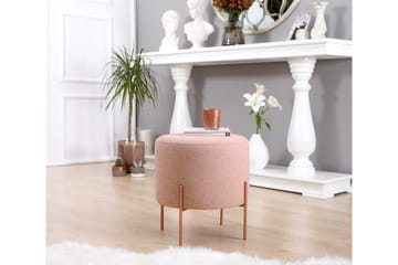 Yellowknife Sittpuff 40 cm - Rosa - Möbler - Fåtölj & stolar - Pall & puff - Sittpuff