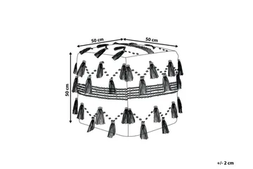 Youness Sittpuff 50x50 cm - Beige - Möbler - Fåtölj & stolar - Pall & puff - Sittpuff