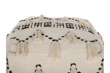 Youness Sittpuff 50x50 cm - Beige - Möbler - Fåtölj & stolar - Pall & puff - Sittpuff