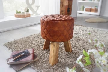 Soans Sittpall - Brun - Möbler - Fåtölj & stolar - Pall & puff