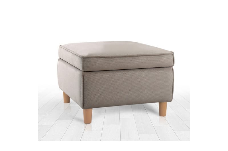 Sufian Fotpall 63 cm - Brun - Möbler - Fåtölj & stolar - Pall & puff - Fotpallar