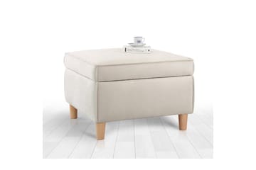 Sufian Fotpall 63 cm - Cremevit - Möbler - Fåtölj & stolar - Pall & puff - Fotpallar