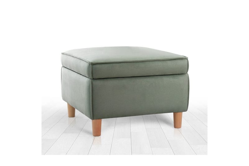 Sufian Fotpall 63 cm - Grön - Möbler - Fåtölj & stolar - Pall & puff - Fotpallar