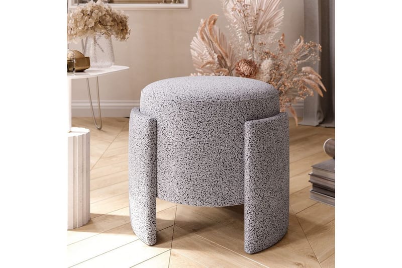 Sufian Sittpuff Utomhus 39 cm - Taupe - Möbler - Fåtölj & stolar - Pall & puff - Sittpuff
